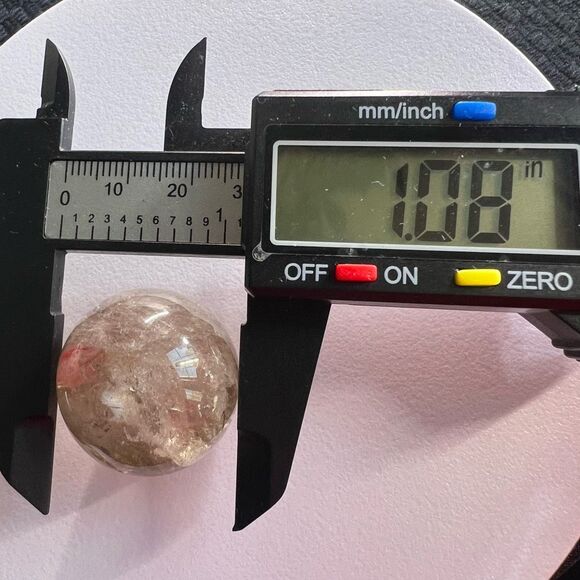 Smoky Quartz Crystal Sphere‎ Marble - Picture 12 of 13